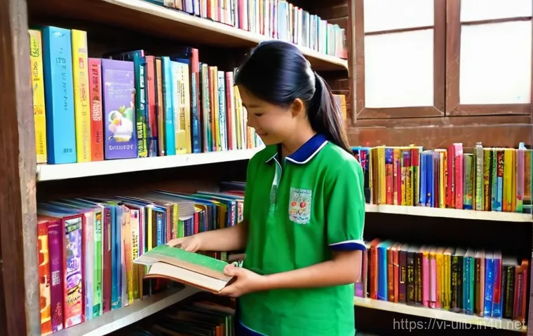 공유 서재 개념 도서관 - **Prompt 2: Vibrant Community Connection at a Shared Reading Session**
    "A lively, wide-angle sho...