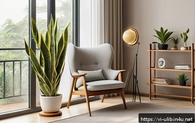 북 리트릿 센터 조성법 - A cozy and inviting Vietnamese home reading nook situated by a large window with abundant natural li...